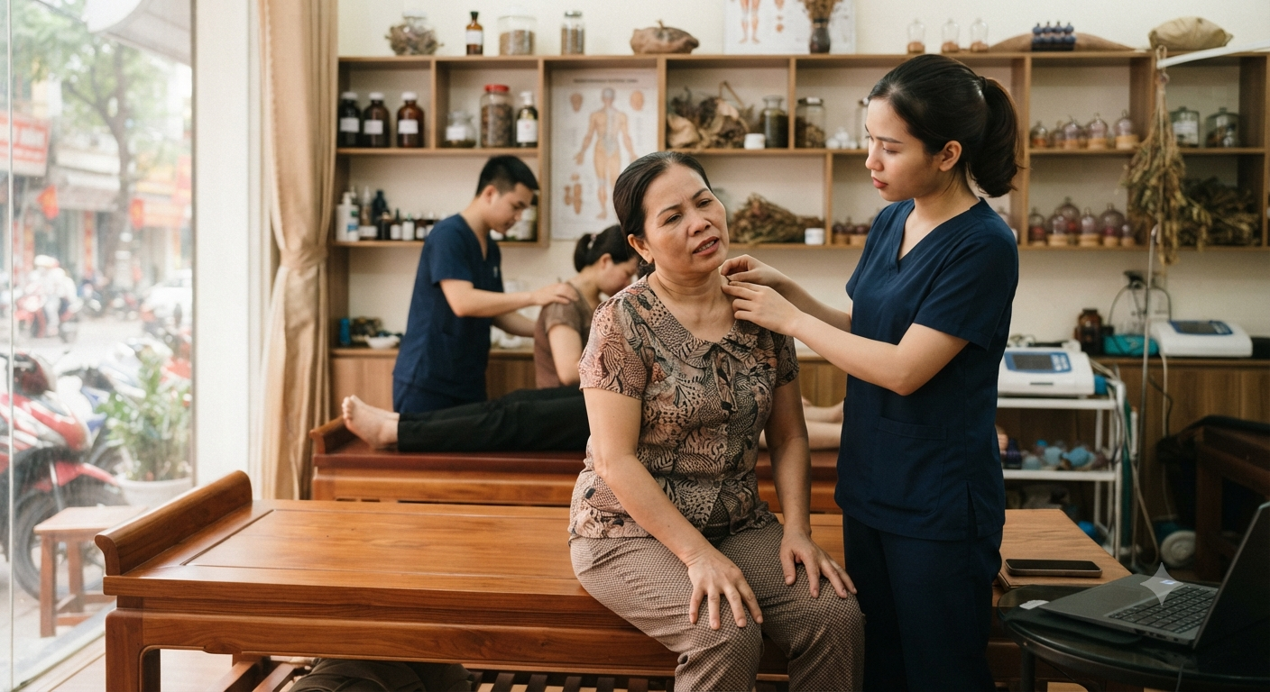 Thói quen sinh hoạt ảnh hưởng đến tình trạng vai gáy